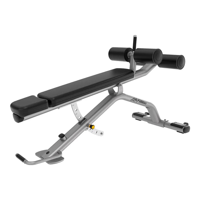 Life Fitness Adjustable Decline Bench