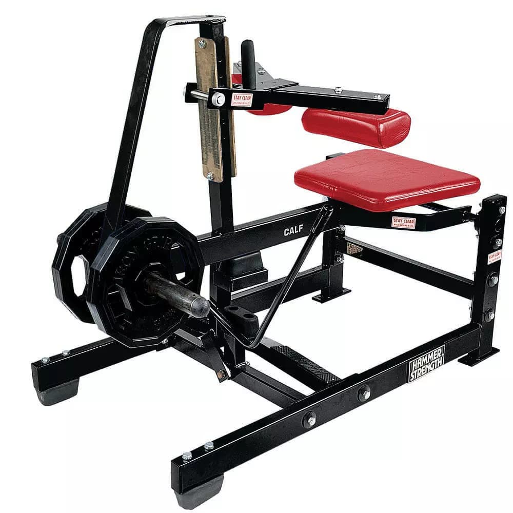 Hammer Strength Plate Loaded Seated Calf Raise (PL-CALF)